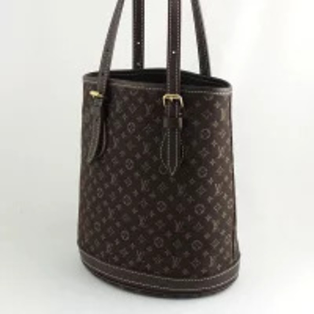Louis Vuitton Monogram Bucket Lin Tote Shoulder Bag